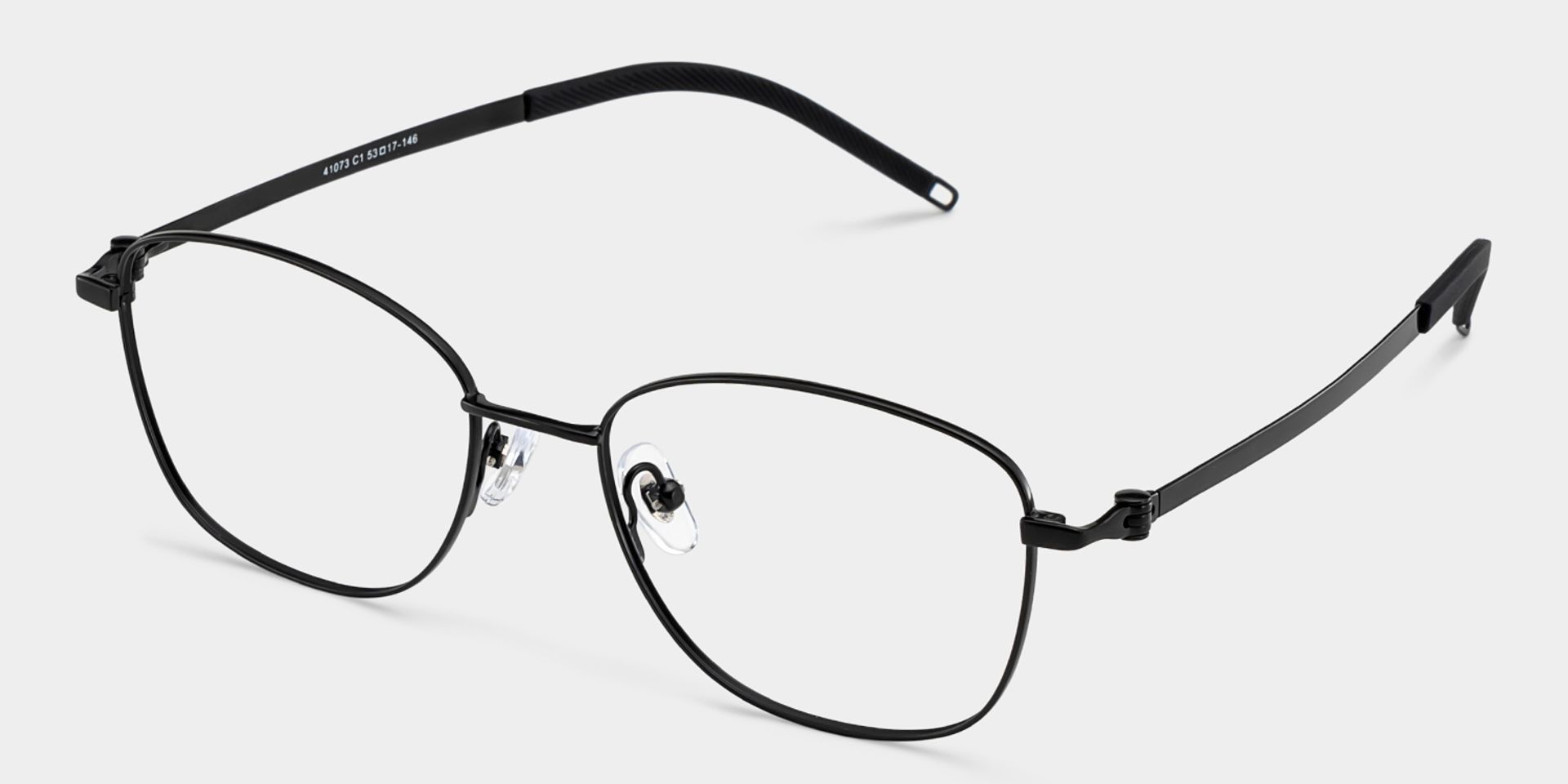 Tianna Schwarz Rechteckig Brille4