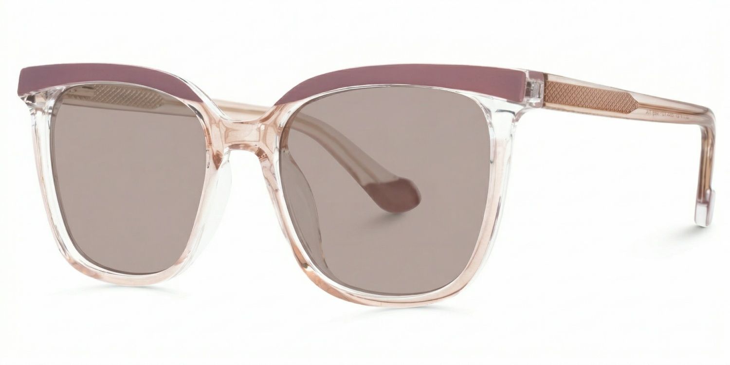 Tawana Lila Quadratisch Brille1