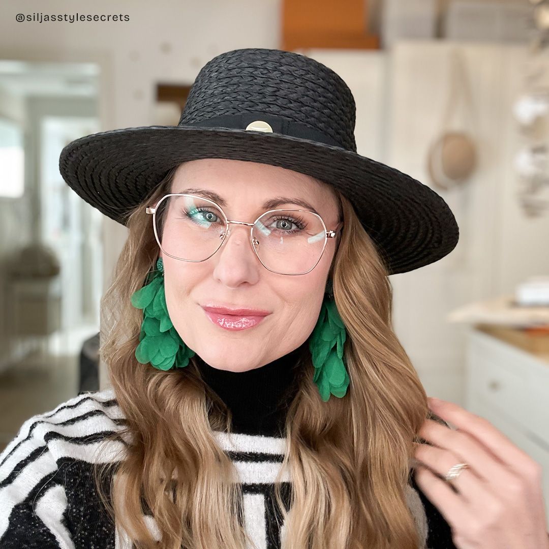 Perry Roségold Geometrisch Brille12