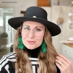 Perry Roségold Geometrisch Brille12