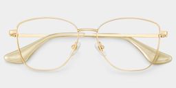 Skyler Gold Schmetterling Brille3