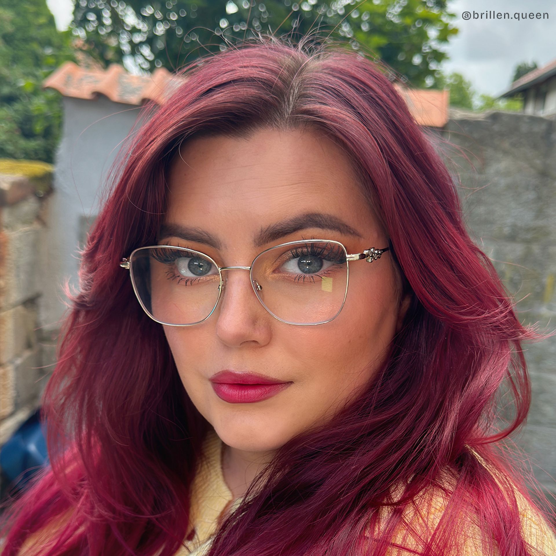 Lena Gold Schmetterling Brille10