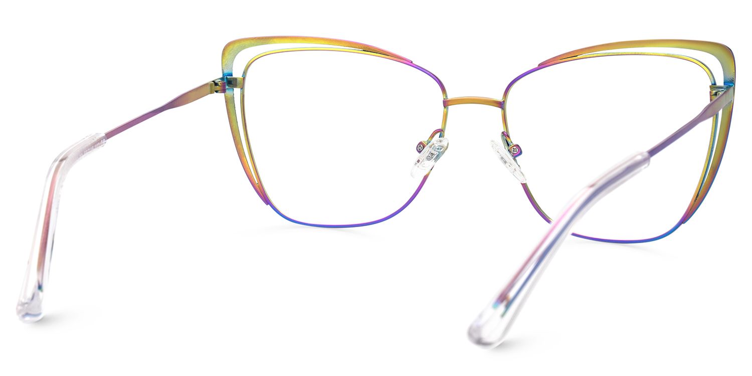 Lorenzen Bunt Cateye Brille3