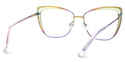 Lorenzen Bunt Cateye Brille3