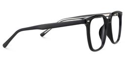 Eliza Schwarz Quadratisch Brille3