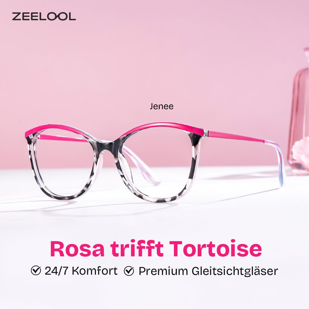 Jenee Rosa Oval Brille0