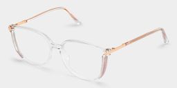 Walden Weiß Quadratisch Brille2