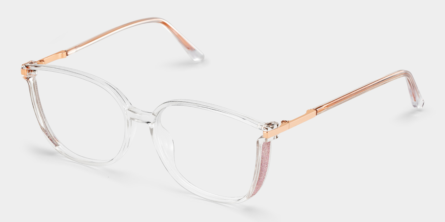 Walden Weiß Cateye Brille2
