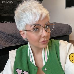 Alina Schwarz Rund Brille10