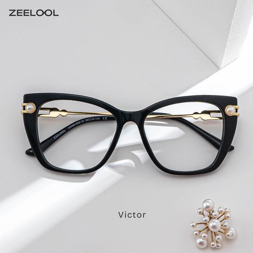 Victor Schwarz Cateye Brille