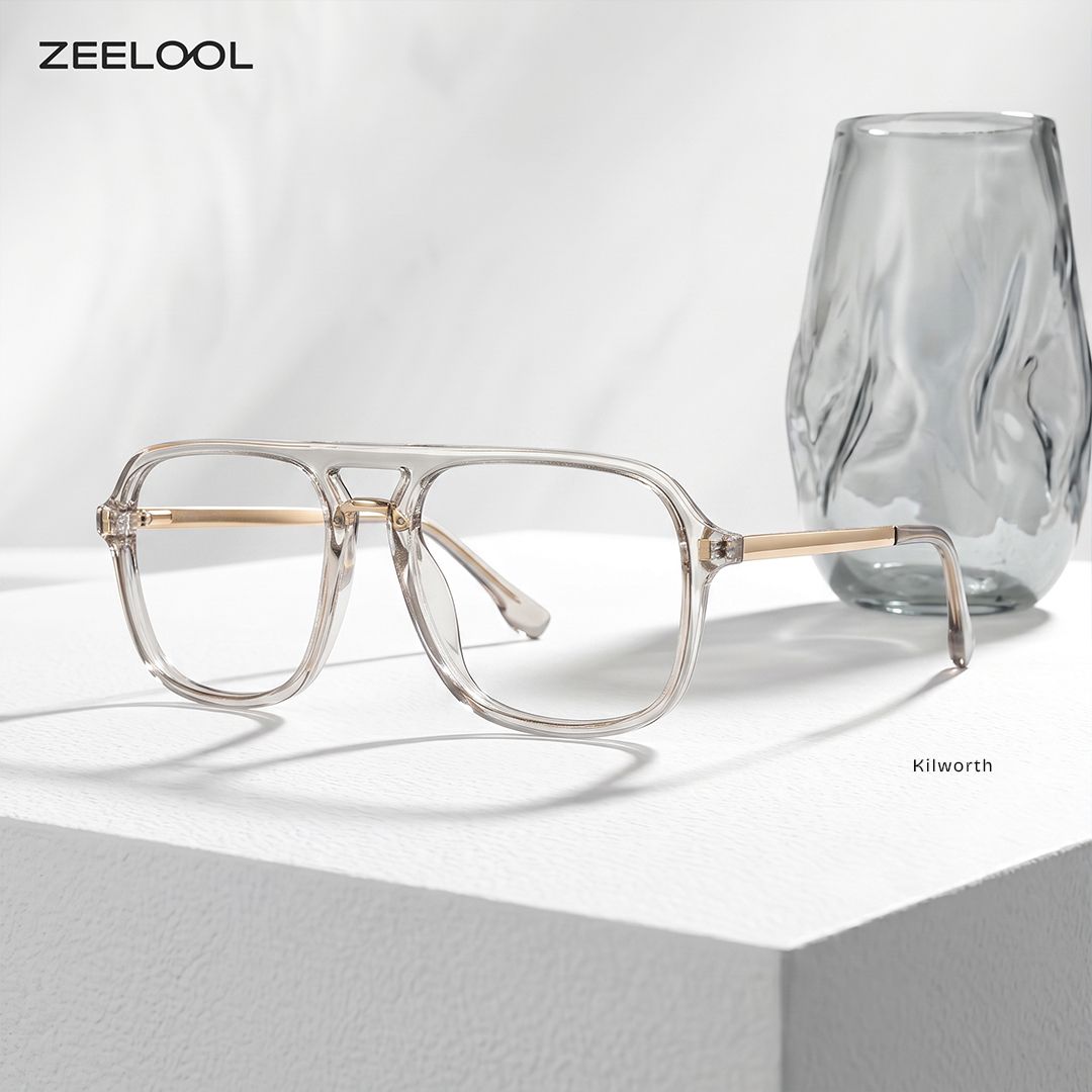 Berkeley Grau Pilot Brille0