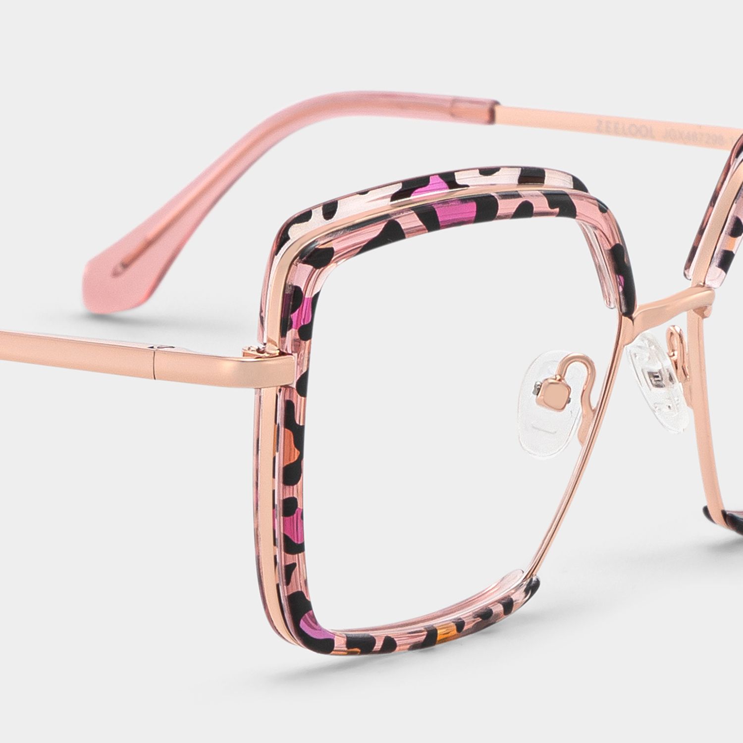 Chris Rosa-Leo Quadratisch Gemischte Materialien Brille5