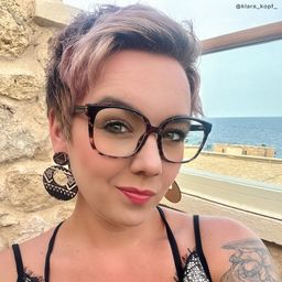 Siner Schwarz-Tortoise Quadratisch Brille6