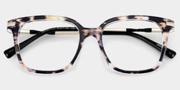 Jacqui Tortoise Quadratisch Brille2