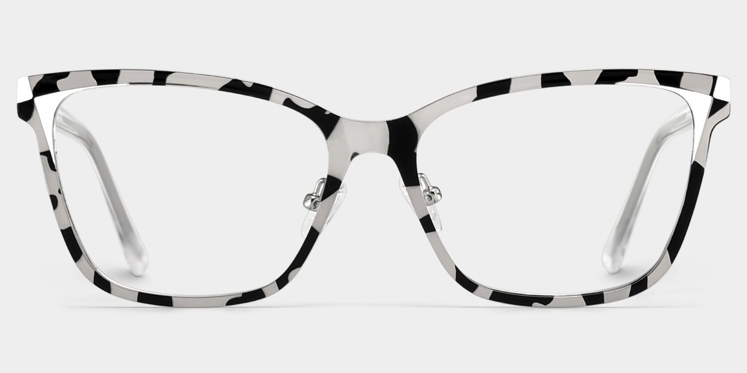 Elise Tortoise Rechteckig Brille2
