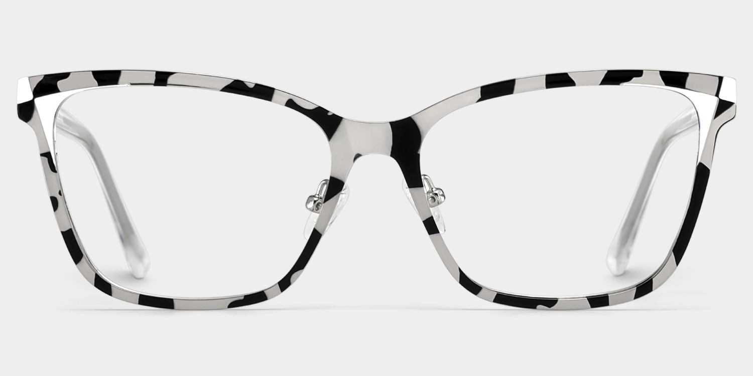 Elise Tortoise Rechteckig Brille