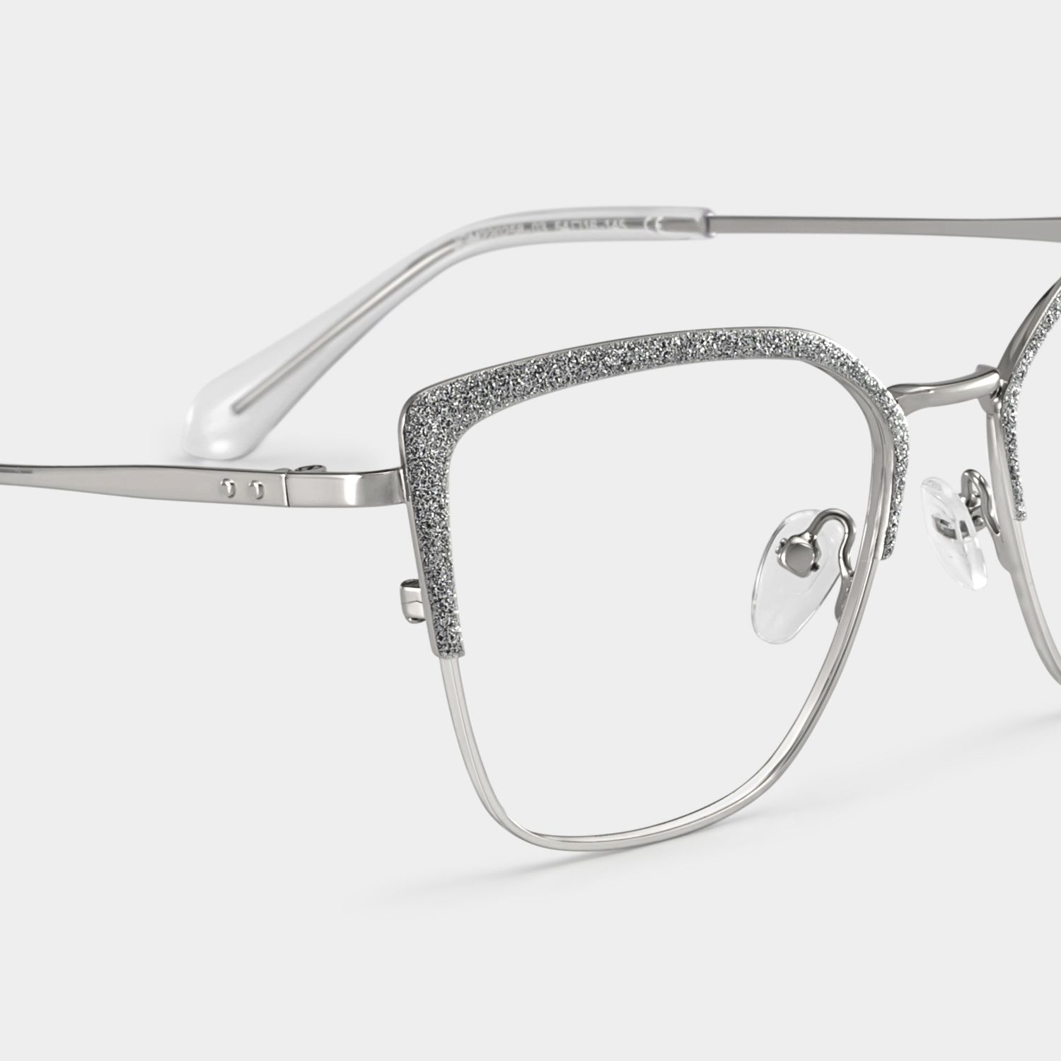 Javier Silber Rechteckig Brille7