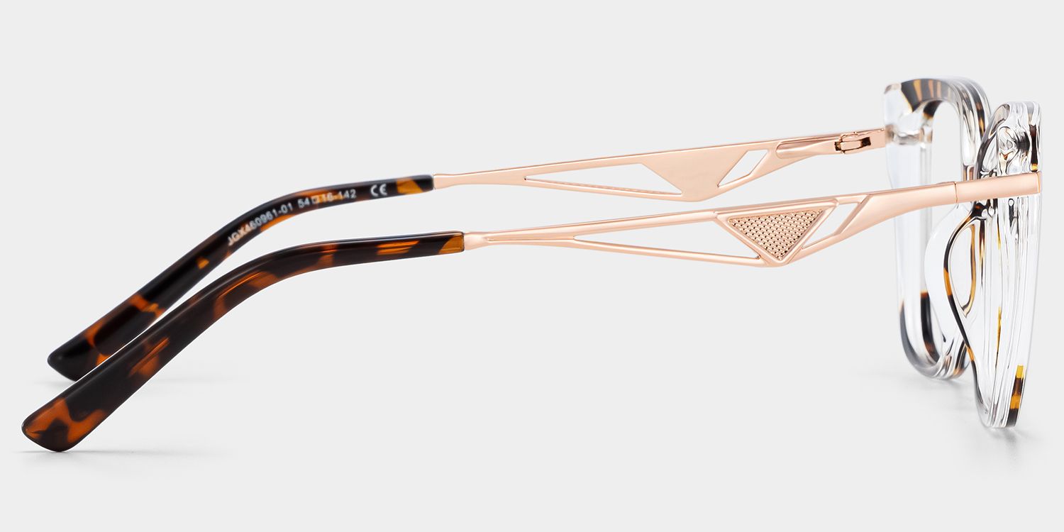 Margret Tortoise Cateye Brille4