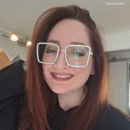 Diva Silber Quadratisch Brille7