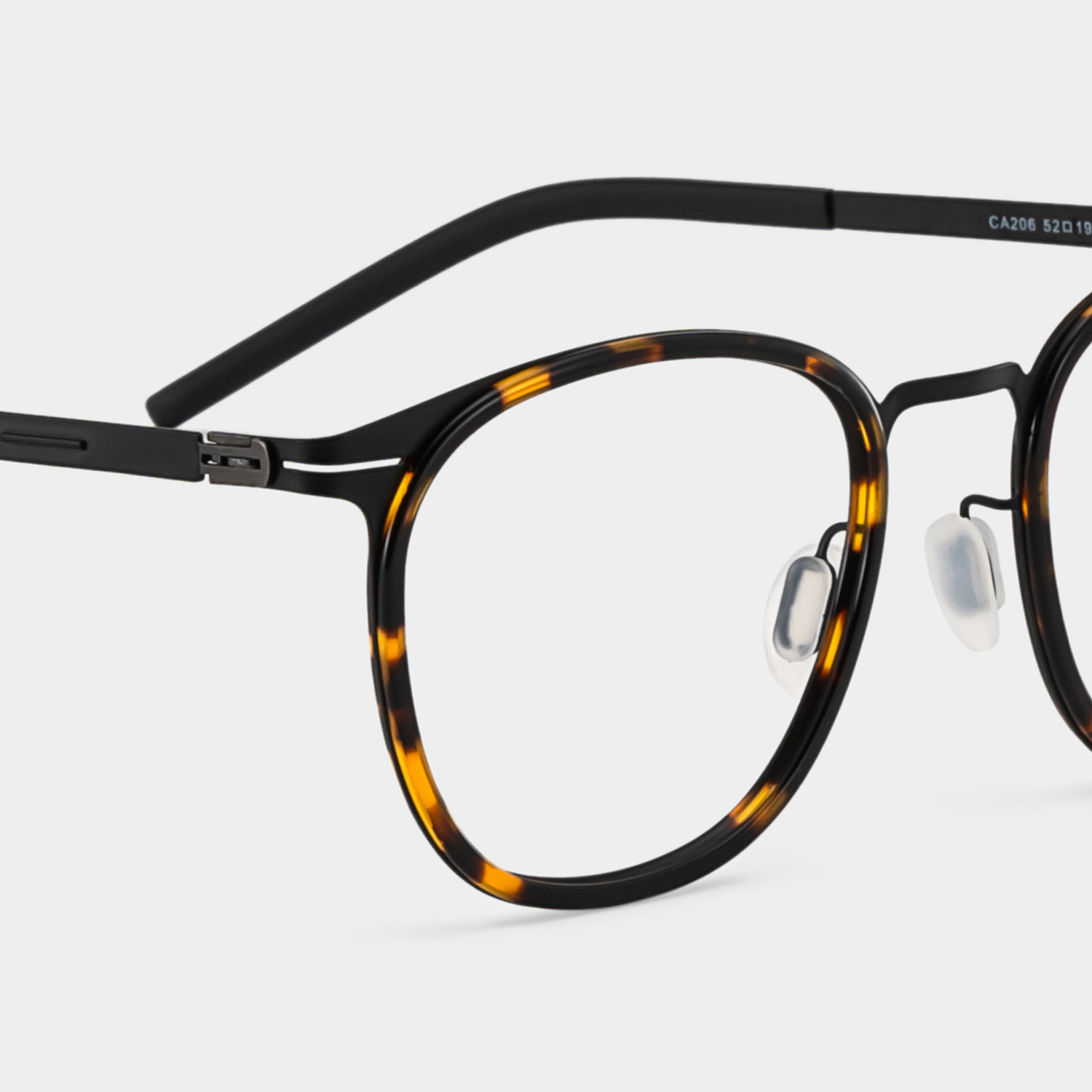 Leonie Tortoise Rund Brille6