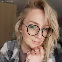 Ofelia Schwarz Cateye Brille8