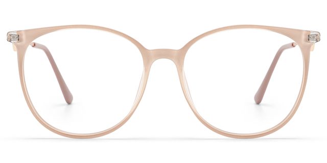 Babbage Hellbraun Rund Brille