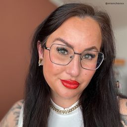 Kayla Schwarz Geometrisch Brille7