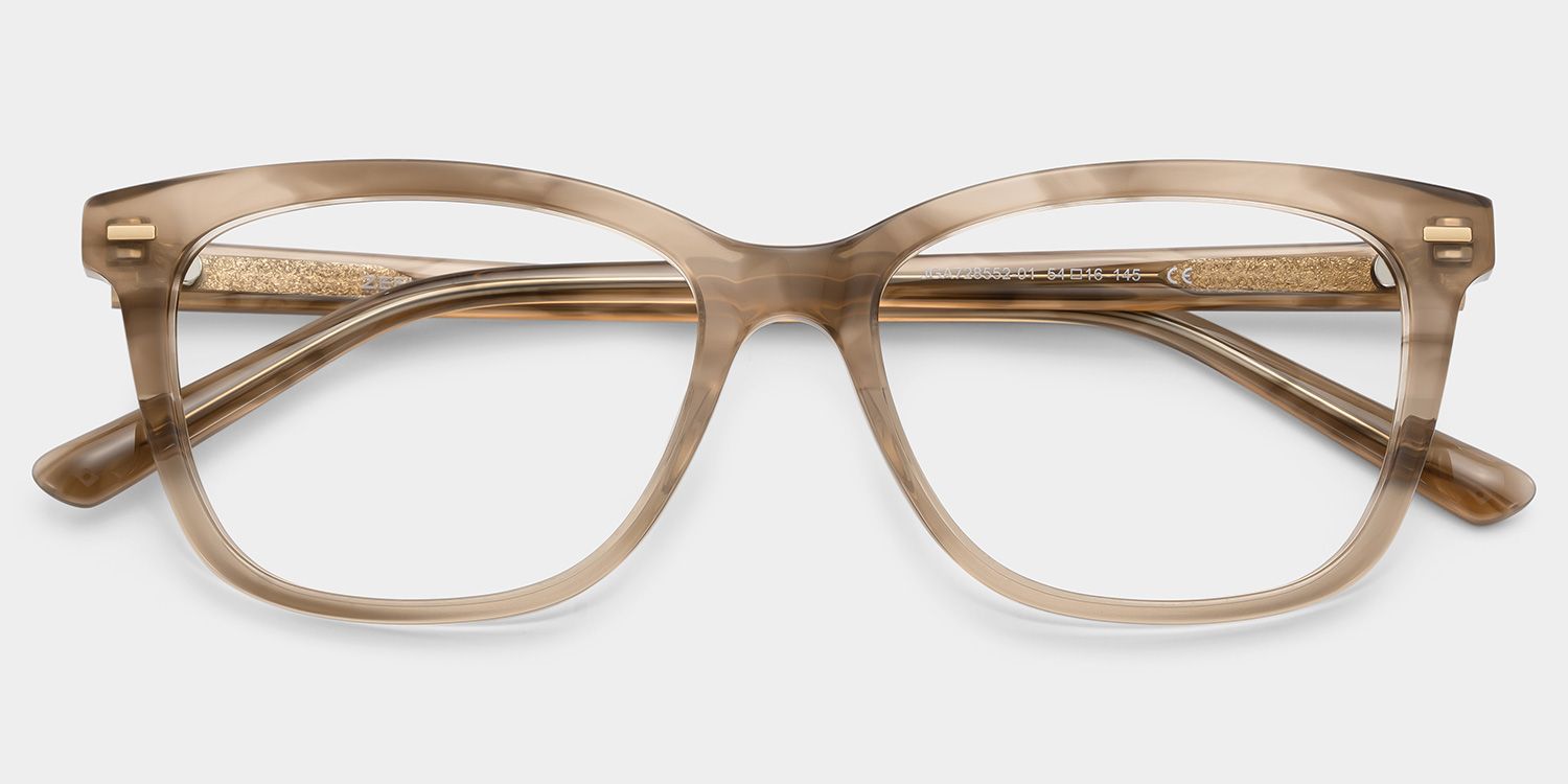 Sawyer Braun Rechteckig Brille2
