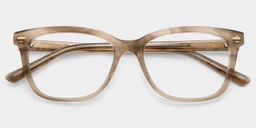 Sawyer Braun Rechteckig Brille2