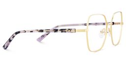 Billie Gold Geometrisch Brille5