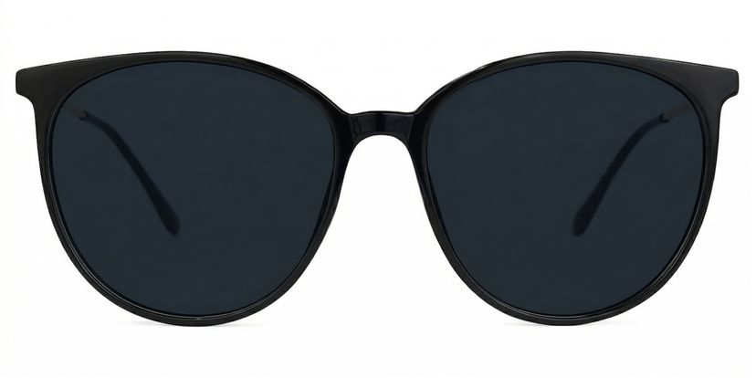 Babbage Schwarz Rund Brille