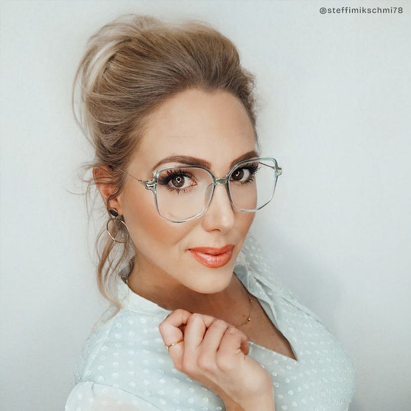 Payton Grün Geometrisch Brille