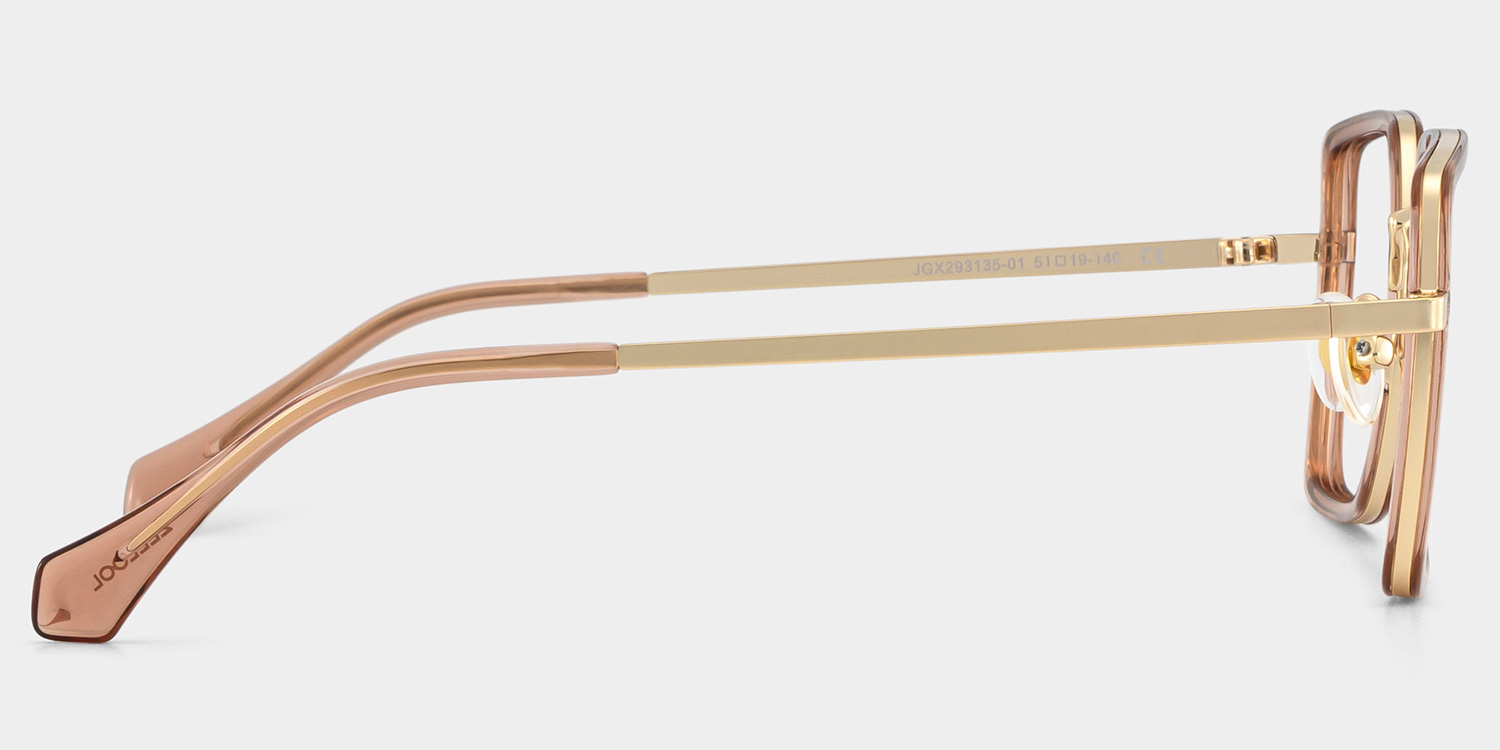 Shane Braun Quadratisch Brille4