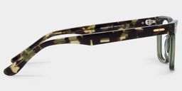 Patrick Grün Rechteckig Brille4
