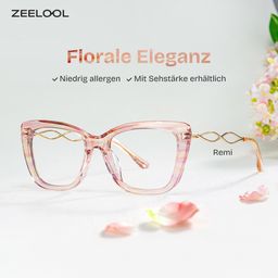 Remi Rosa Schmetterling Brille0