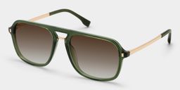 Berkeley Grün Pilot Sonnenbrille2