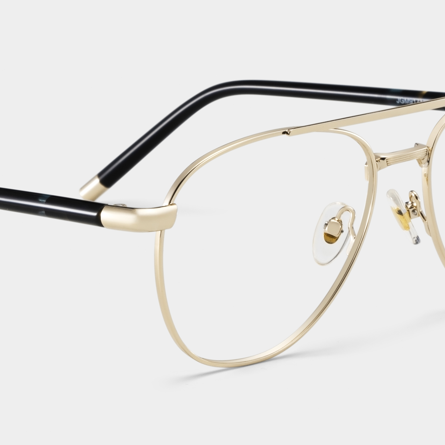 Calvin Gold Pilot Brille5