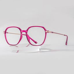 Helena Rot Geometrisch Brille1