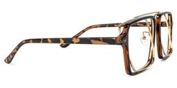 Nellie Tortoise-Gold Pilot Brille3