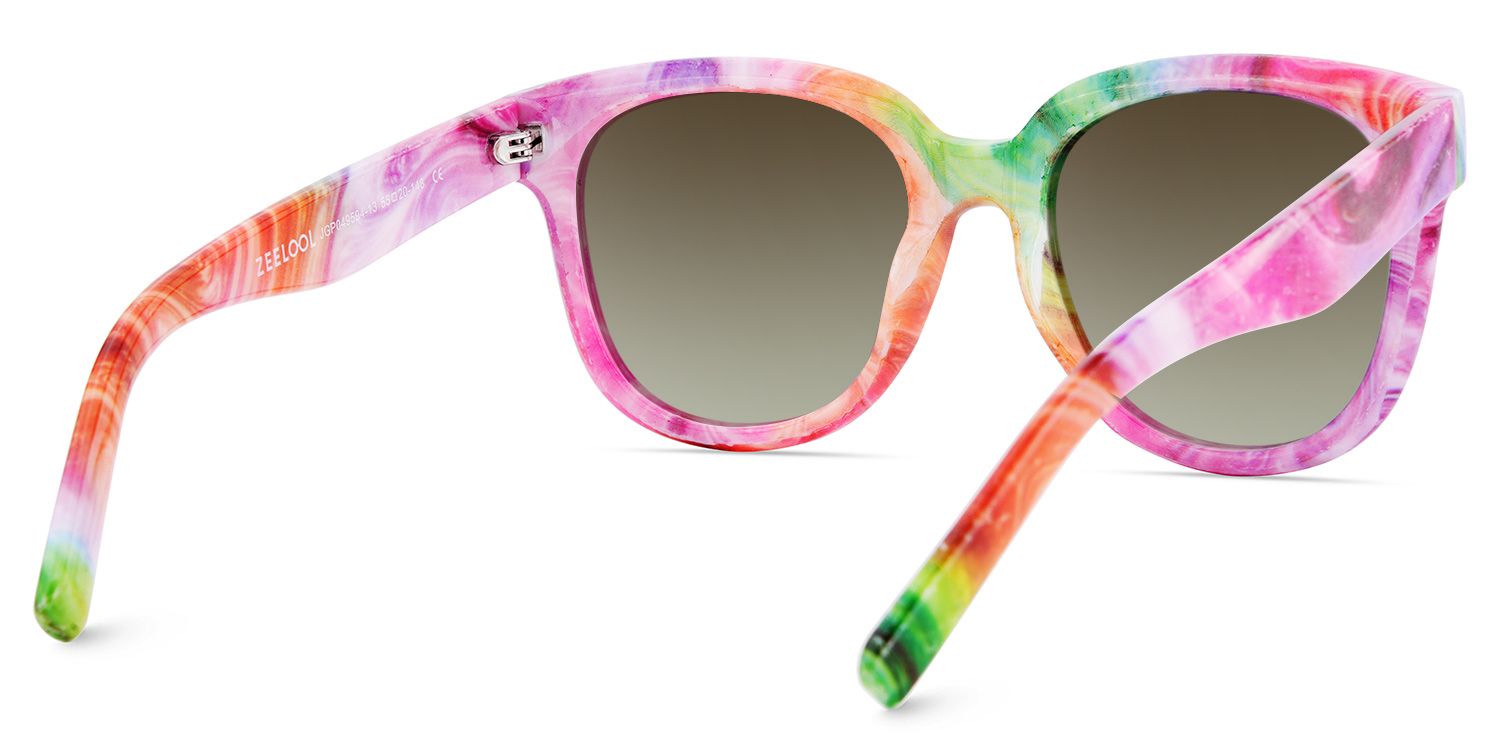 Harrell Bunt Quadratisch Kunststoff Brille4
