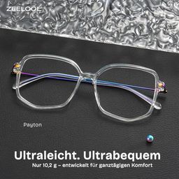 Payton Bunt Quadratisch Brille0