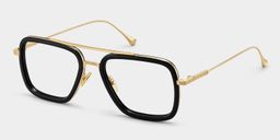 Gifford schwarz Pilot Brille2