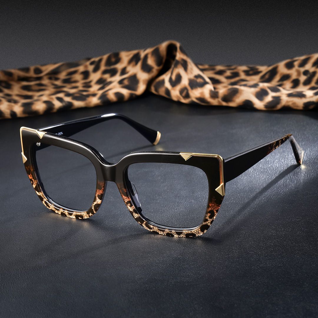 Dax Zweifarbig Quadratisch Brille2