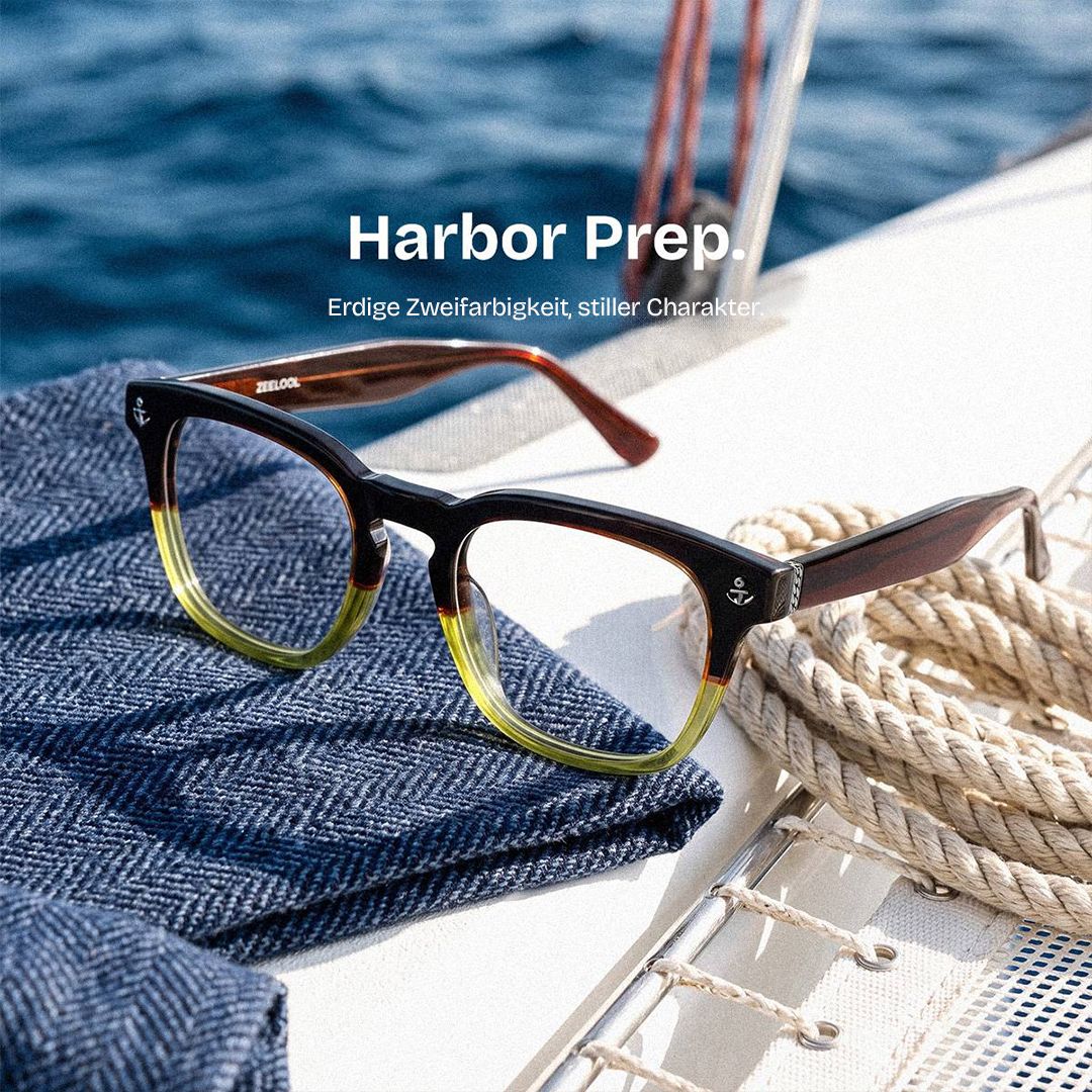 Pierce Zweifarbige Runde Acetatbrille shoppen | ZEELOOL2