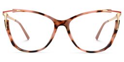 Pace Rosa-Tortoise Cateye Brille0