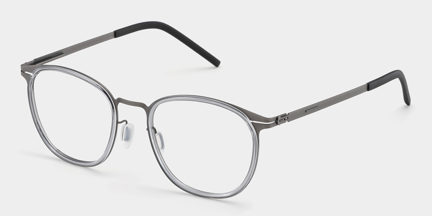 Leonie Grau Rund Brille4
