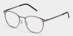 Leonie Grau Rund Brille4