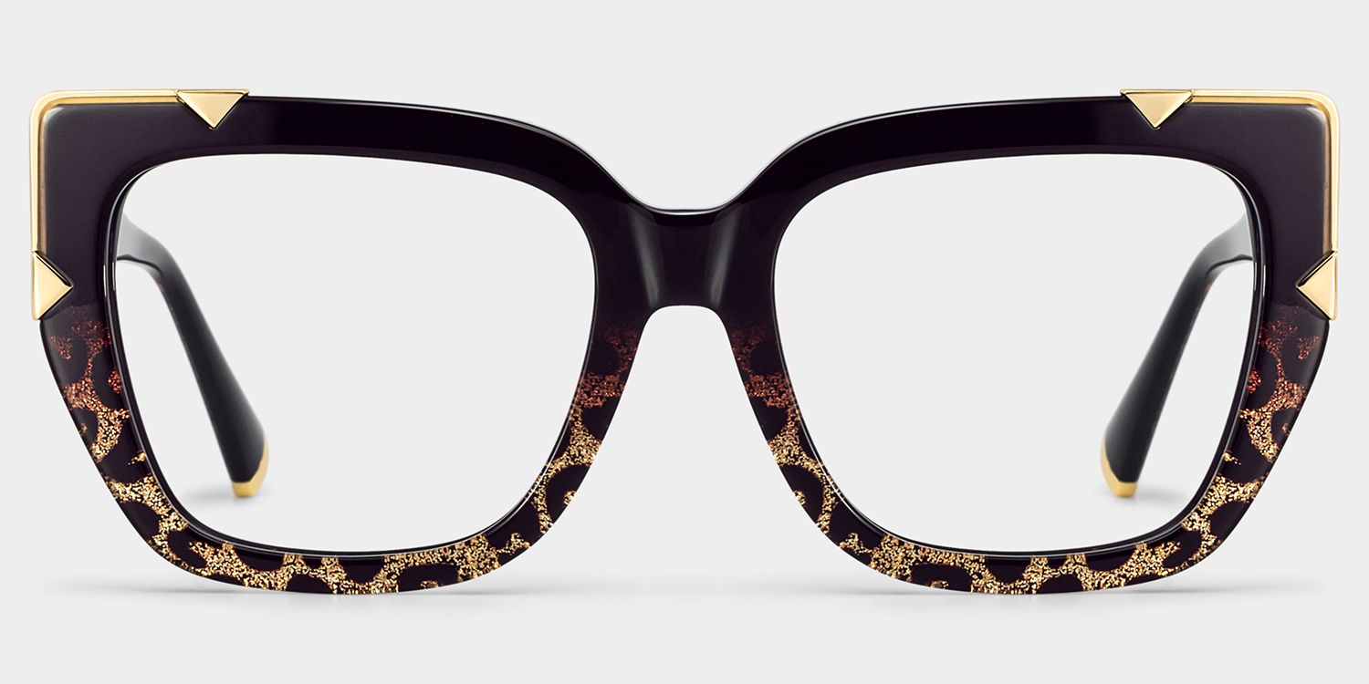 Dax Zweifarbig Quadratisch Brille3