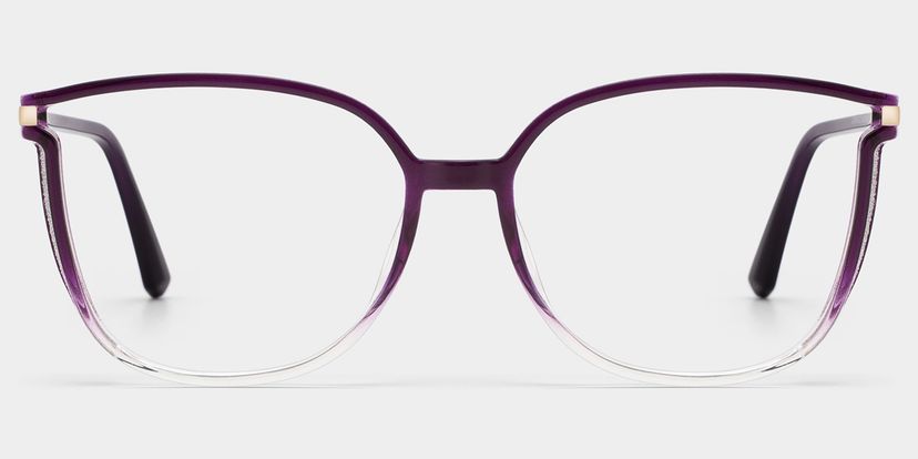 Walden Dunkellila Quadratisch Brille