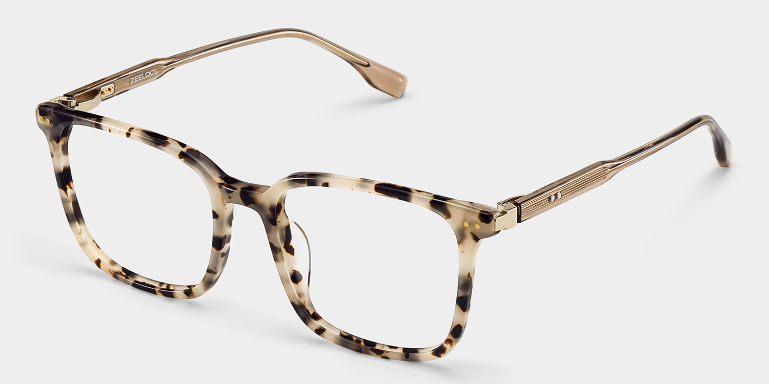 Zoe Tortoise Quadratisch Brille4